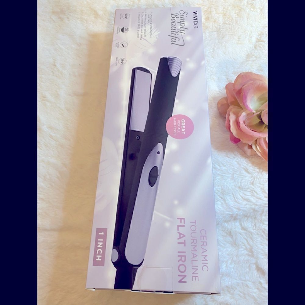 🎉Vivitar   Ceramic Flat Iron / Curling iron